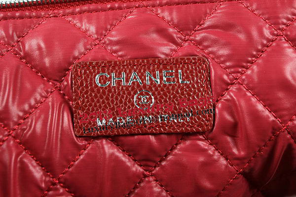 Chanel Clutch Bag Original Cannage Pattern Leather A69254 A69253 Red