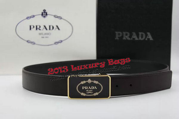 Prada 35mm Belt Calfskin Leather PB1128C