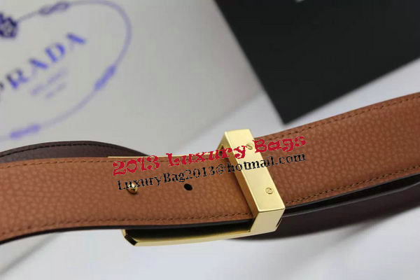 Prada 35mm Belt Calfskin Leather PB1128D