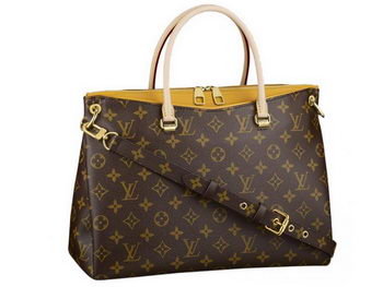 LOUIS VUITTON M40929 MONOGRAM CANVAS PALLAS LG SAFRAN