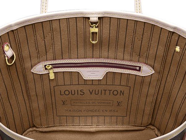 LOUIS VUITTON M41000 MONOGRAM CANVAS NEVERFULL PM BEIGE