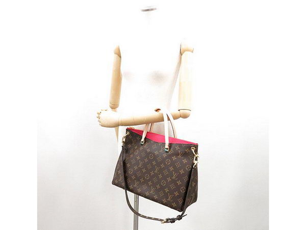 Louis Vuitton M41147 Monogram Canvas Pallas LG Pink