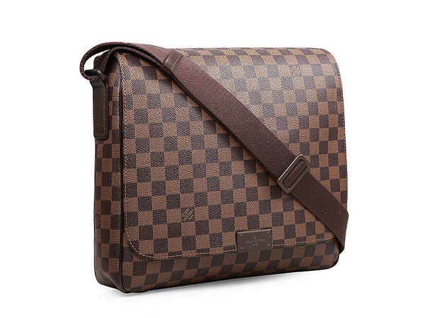 LOUIS VUITTON N41212 Damier Ebene Canvas District MM Messenger Bag