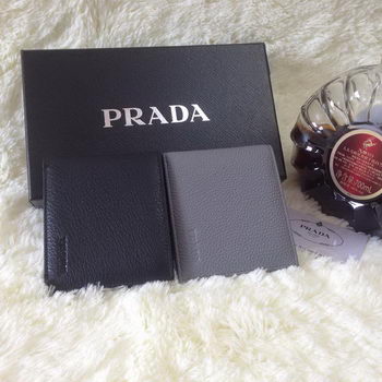 Prada Grainy Calf Leather Men Wallet 2M0513