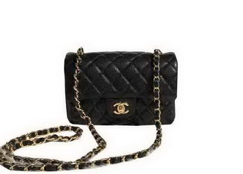 Chanel Classic Flap Bags black Original Cannage Patterns A1116 Gold