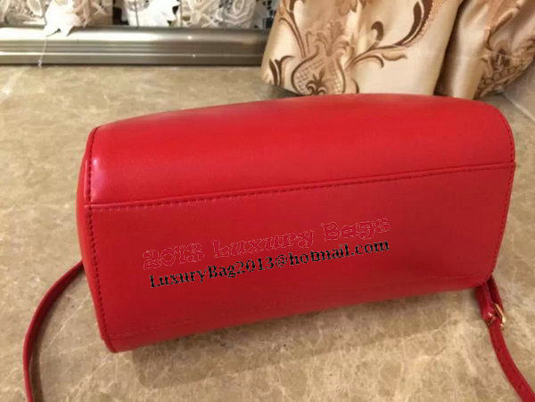 Fendi mini Peekaboo Bag Original Leather 55211 Red