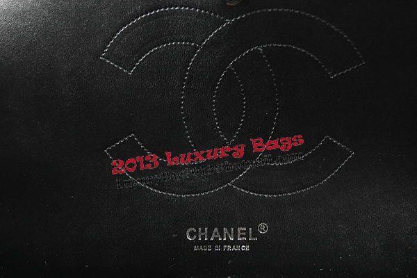 Chanel Classic Flap Bag Original Sheepskin Leather A1113 Black