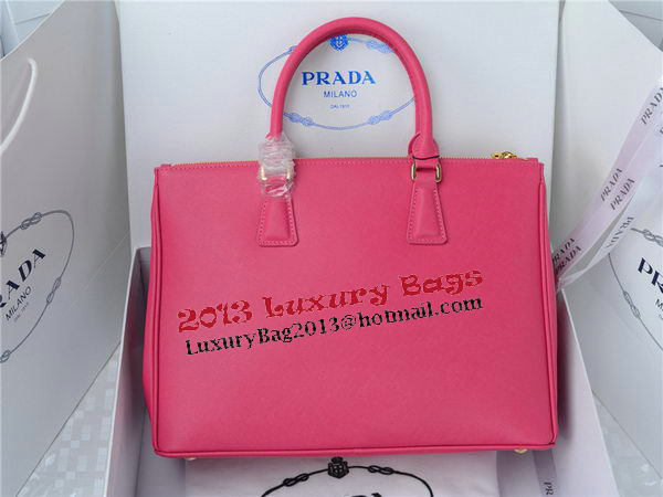 Prada Saffiano Calfskin Leather Tote Bag PBN1786 Rose