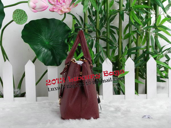 Prada Saffiano Leather Tote Bag PBN1801 Burgundy