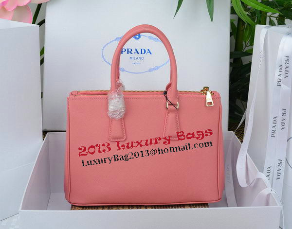 Prada Saffiano Leather Tote Bag PBN1801 Pink