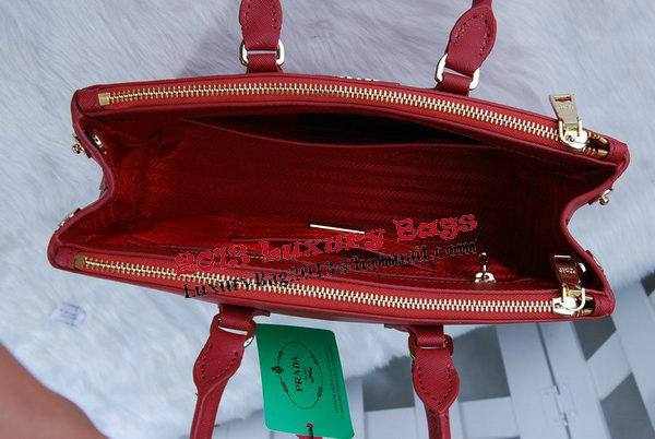 Prada Saffiano Leather Tote Bag PBN1801 Red