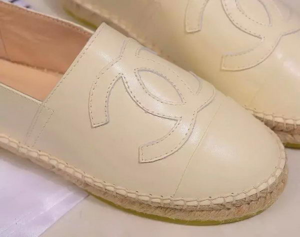 Chanel Leather Toe Flat CH1015LRF OffWhite