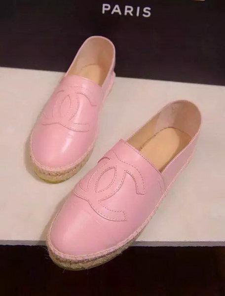 Chanel Leather Toe Flat CH1015LRF Pink