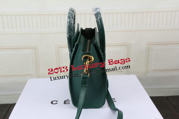 Celine Luggage Nano Bag Original Leather CTS3309 Green