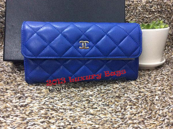 Chanel Matelasse Long Wallet Original Leather A50096