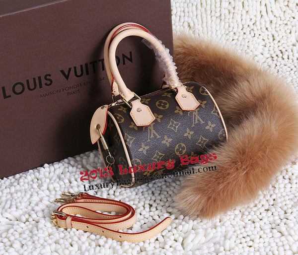 Louis Vuitton Monogram Canvas Speedy mini Tote Bags M41398