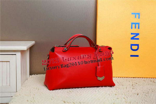 Fendi BY THE WAY Bag Calfskin Leather FD2356 Red