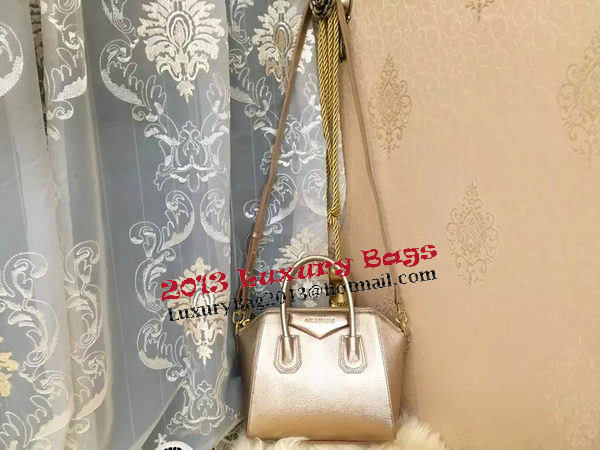 Givenchy mini Antigona Bag Goat Leather G1900 Gold