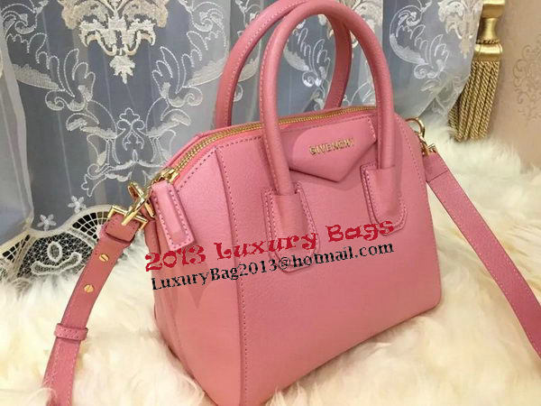 Givenchy mini Antigona Bag Goat Leather G1900 Pink