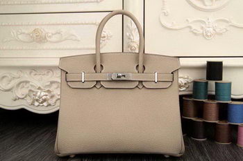 Hermes Birkin 35CM 30CM Tote Bag Original Leather HB35O Grey