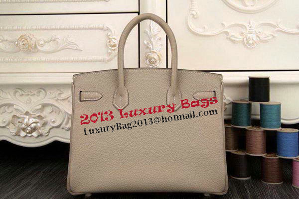 Hermes Birkin 35CM 30CM Tote Bag Original Leather HB35O Grey