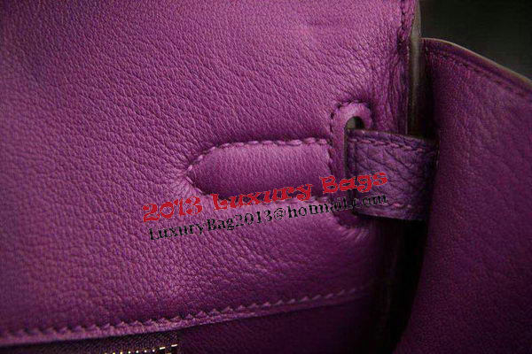 Hermes Birkin 35CM 30CM Tote Bag Original Leather HB35O Purple