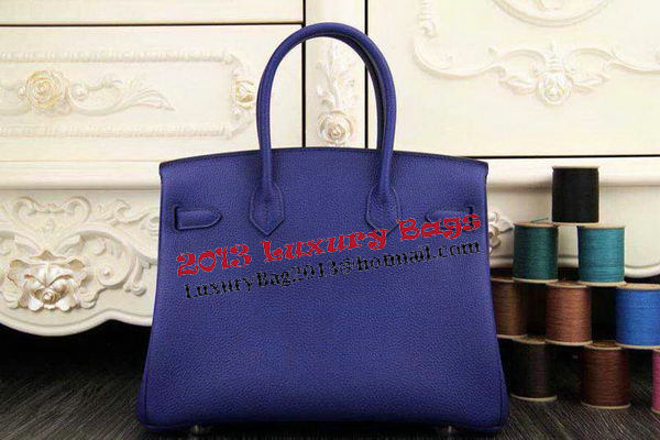 Hermes Birkin 35CM 30CM Tote Bag Original Leather HB35O Royal