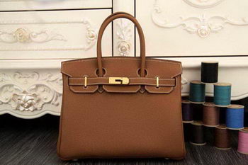 Hermes Birkin 35CM 30CM Tote Bag Original Leather HB35O Wheat