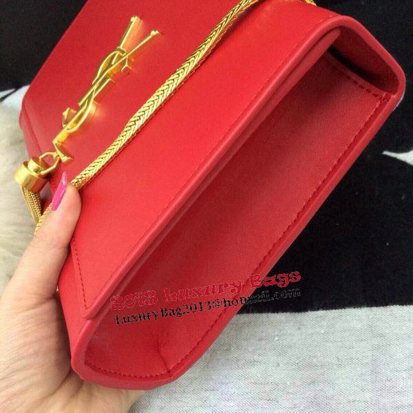 Saint Laurent mini Monogramme Cross-body Shoulder Bag 326076 Red