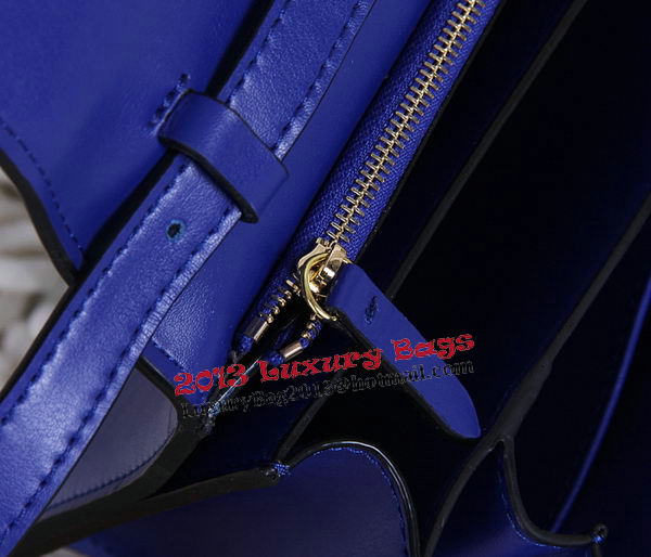 Celine Classic Box Small Flap Bag Calfskin C88007T Blue