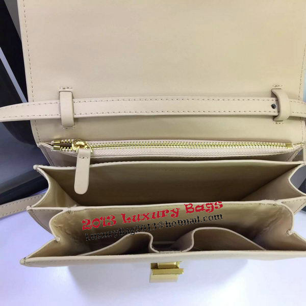 Celine Classic Box Flap Bag Calfskin Leather C88008 Apricot