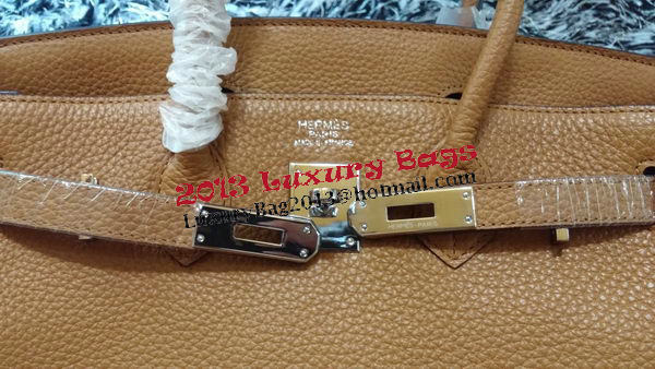 Hermes Birkin 30CM Tote Bags Litchi Leather H30LI Wheat