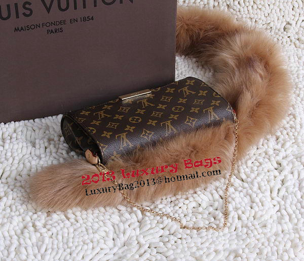 Louis Vuitton Monogram Canvas Favorite MM Shoulder Bag M40718