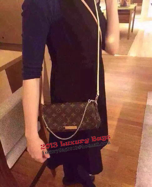 Louis Vuitton Monogram Canvas Favorite MM Shoulder Bag M40718