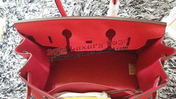 Hermes Birkin 35CM Tote Bag Litchi Leather HB35GL Rose