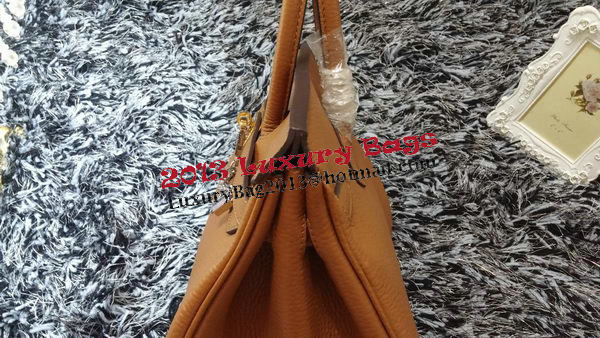 Hermes Birkin 35CM Tote Bag Litchi Leather HB35GL Wheat