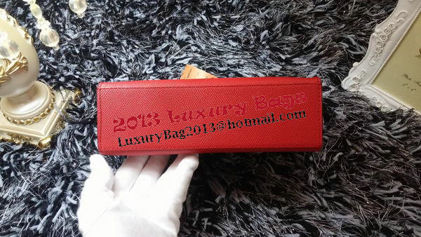 Hermes MINI Kelly 22cm Tote Bag Calf Leather K011 Red