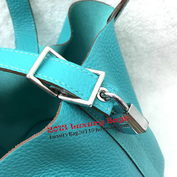 Hermes Picotin Lock 22cm Bags Litchi Leather HPL1048 Green