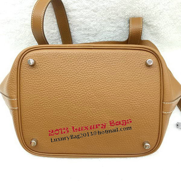 Hermes Picotin Lock 22cm Bags Litchi Leather HPL1048 Wheat