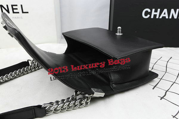 Boy Chanel Flap Bag Original Calfskin Leather A67025 Black