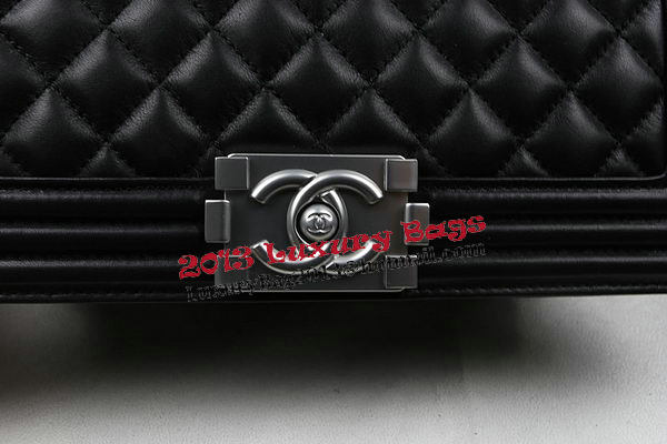 Boy Chanel Flap Bag Original Calfskin Leather A67025 Black