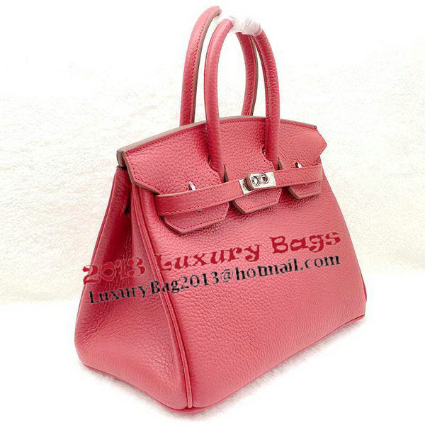 Hermes Birkin 25CM Tote Bag Original Leather H25T Red