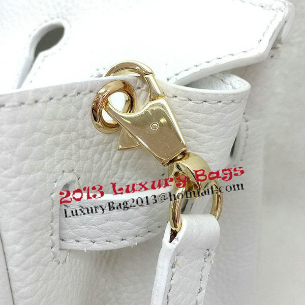 Hermes Birkin 25CM Tote Bag Original Leather H25T White