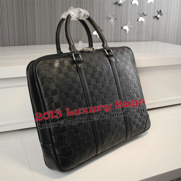 Louis Vuitton Damier Infini Porte-Documents N41146 Black