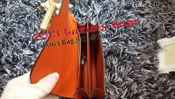 Hermes Constance Bag Litchi Leather H9998 Orange