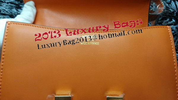 Hermes Constance Bag Smooth Leather H9998S Orange