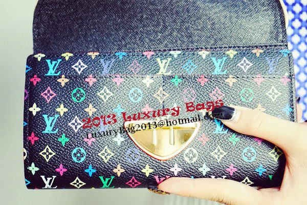 Louis Vuitton Monogram Multicolore Eugenie Wallet M60123