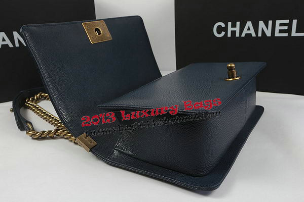 Boy Chanel Flap Bag Original Royal Cannage Pattern A67025 Gold