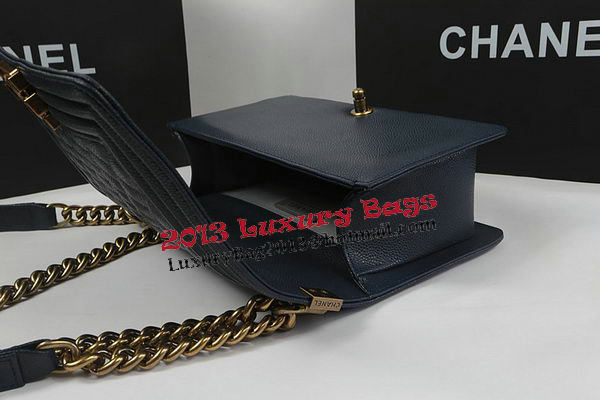 Boy Chanel Flap Bag Original Royal Cannage Pattern A67025 Gold