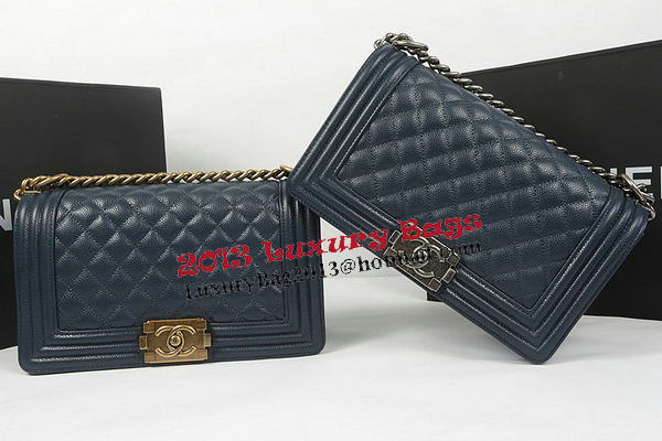 Boy Chanel Flap Bag Original Royal Cannage Pattern A67025 Gold